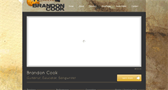 Desktop Screenshot of brandoncookmusic.com